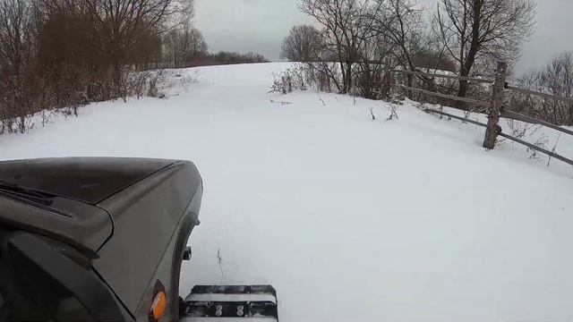 Небольшие зимние покатушки девятки на гусеницах смотреть онлайн