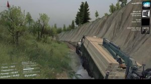 Играем Spintires   Карта «Тяжелая работа» версия 1.0 для SpinTires (v03.03.16)