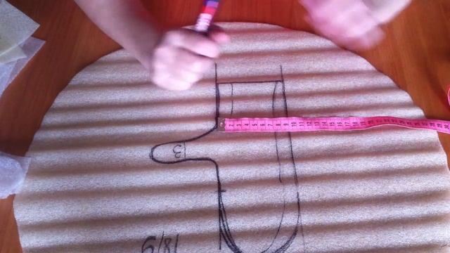 построение выкройки рукавиц смотреть онлайн