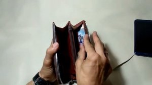 Кожаные кошельки ручной работы.