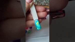 Дизайн ногтей. Акварель от данс легенд. Юлия Билей. ЧАСТЬ 2