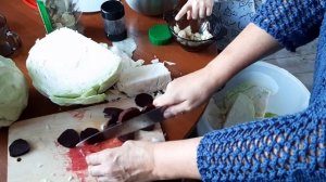 Капуста пелюстка квашеная или маринованная???