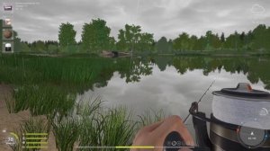 Русская Рыбалка 4 - оз. Янтарное - трофейный Карп зеркальный -призрак!!!