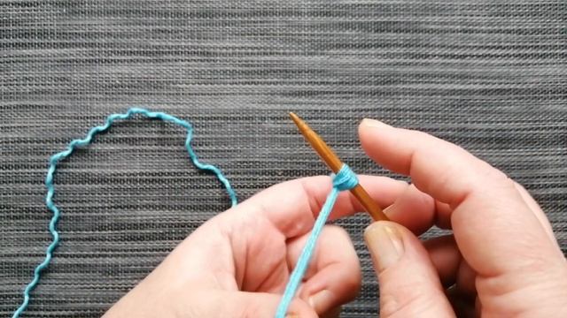 Как набрать петли на спицы | Классический перекрестный набор петель смотреть онлайн