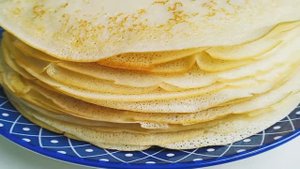 🥞🍓🍯Блинчики на простокваше тонкие и ажурные🌿