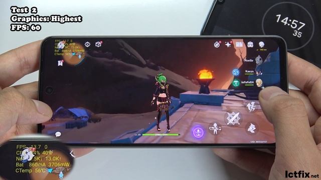 Realme C67 Genshin Impact Gaming test | Snapdragon 685, 90 Hz Display