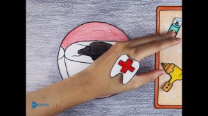 BAD Tooth or GOOD Tooth? Brush Your Teeth Now | Stop Motion Paper by Seegi Channel