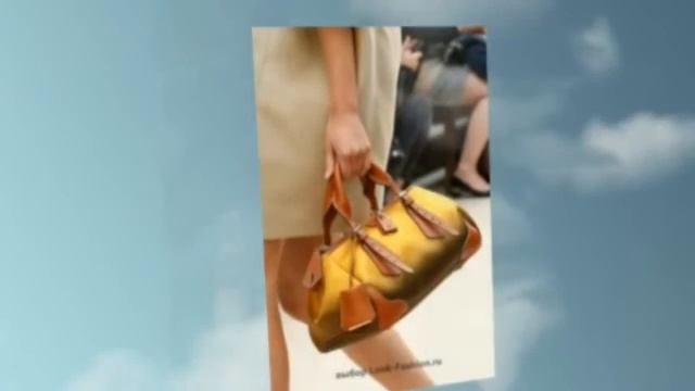 Модные сумки весна-лето 2014 в коллекции Burberry Prorsum смотреть онлайн