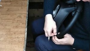 Перетяжка руля. Форд мондео 5. Как формировать треугольник. Шов «макраме»