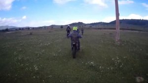 Эндуро покатушки | kayo 140/Kayo T2 и Racer 150 | Прыжки