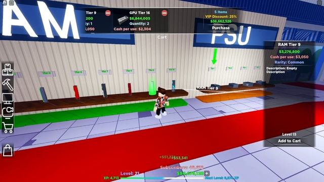 I Finally Bought the VIP Gamepass in Roblox Build a Gaming PC 2 ? смотреть онлайн