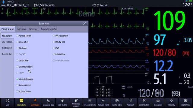 Mindray BeneVision N series monitor - checking data from BeneLink module смотреть онлайн