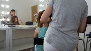 Natalya Sponzhik - вечерняя прическа хвост из локонов