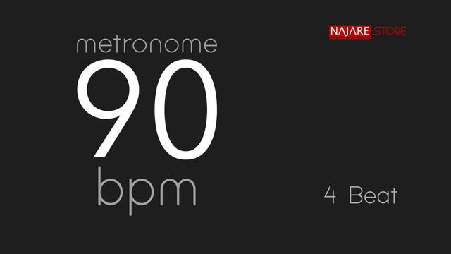 Metronome beat 90 bpm 4 beat | Dhol practice | Dholaki practice | Tabla practice | Drum practice смотреть онлайн