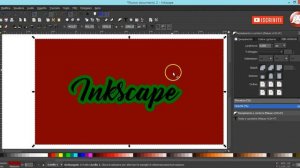 Inkscape come creare l'effetto etichetta di carta