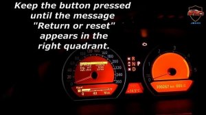 BMW Series 7 E65 reset  brake pads and oil service interval .