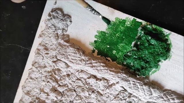 МК объемная картина Папье Маше из туалетной бумаги своими руками