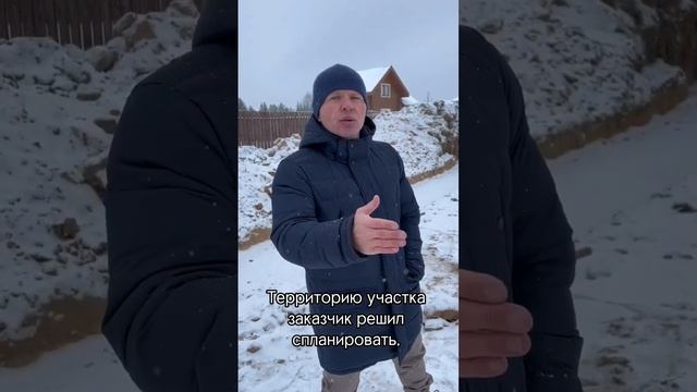 Монтаж габионной стены в зимний период