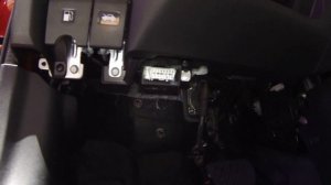 Nissan Note Mk2 OBD2 Diagnostic Port Location