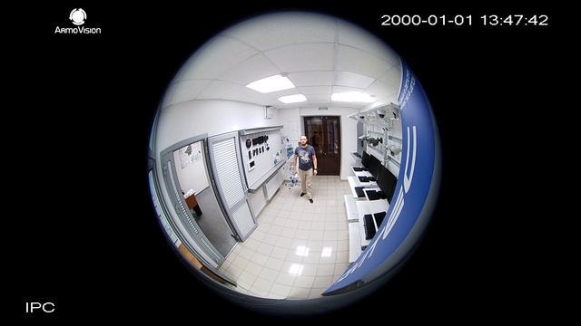 Камера с FishEye объективом IPC-EB5400 панорамная купольная камера 2K UltraHD