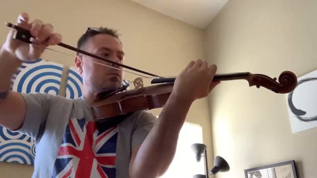 D Major one string scales - Viola смотреть онлайн