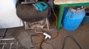 полочка для обуви из профильной трубы