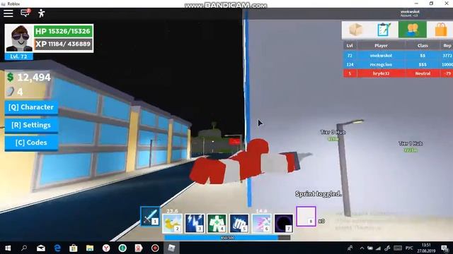 я играю в роблокс режим ARENA] Superpower City смотреть онлайн