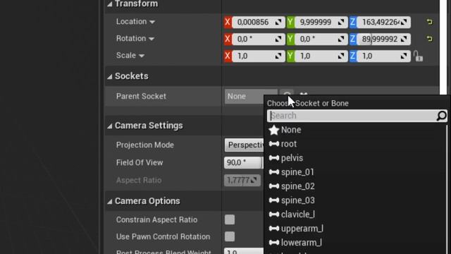Настройка камеры в шаблоне Third Person на Unreal Engine 4 смотреть онлайн