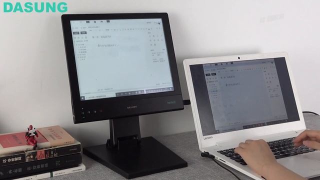 Writing with DASUNG 13.3" Paperlike HD-FT Monitor смотреть онлайн