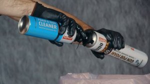 Как удалить монтажную пену? | Очиститель монтажной пены KUDO FOAM&GUN CLEANER