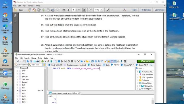 DBMS Question Session Task No 19 | 1st Year | Semester 01 | Java Institute | Nimesh Dilshan смотреть онлайн