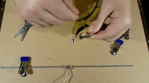 Ремонт металлической вешалки ......