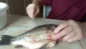 Чистим карасей Избавляемся от костей