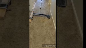 Carpet Power Stretching & Carpet Reseaming of Hallway by Atlanta Carpet Repair Expert 678-860-2819