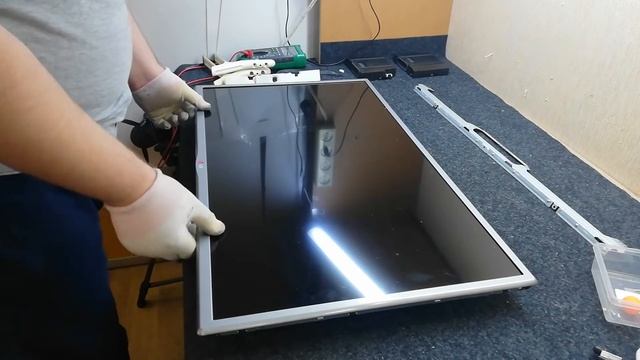 Неисправность подсветки телевизора LG смотреть онлайн