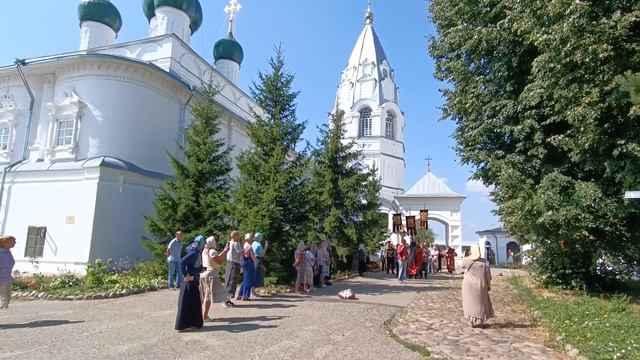 Крестный ход. Никитский монастырь. Переславль-Залесский.
