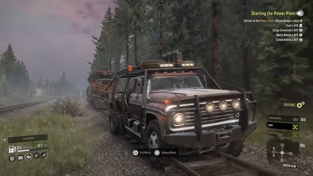 SnowRunner: F750 vs Train Part 2 смотреть онлайн