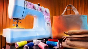 Как проверить швейную машинку в деле и начать шить? Делаем фартук, корзину и шоппер своими руками