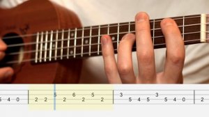 Ozzy Osbourne - Crazy Train Ukulele Tabs Tutorial
