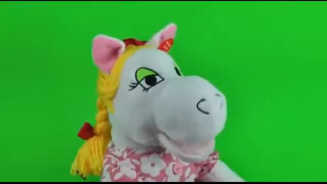 Поющая игрушка "Белая лошадка"