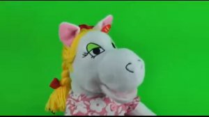 Поющая игрушка "Белая лошадка"