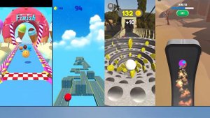 Candy Ball Run (Vs) Sky Roll Ball 3D (Vs) Going Balls (Vs) Rolling Ball Sky Escape: Casual Gameplay