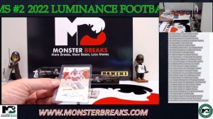 2022 LUMINANCE FOOTBALL 6 BOX RANDOM TEAMS #2