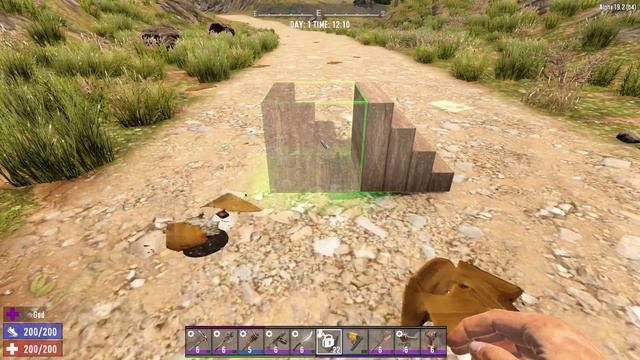 7 Days to Die How to Build Stairs смотреть онлайн