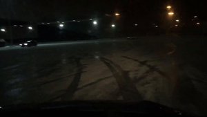 Лада гранта / Дрифт на переднем приводе / Обучение как вальнуть боком :]
