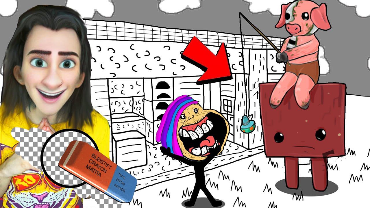 ПОЧЕМУ МОЯ БОЛЬШАЯ ЛАВОМЕРКА СТАЛА НАРИСОВАННОЙ В МАЙНКРАФТ смотреть онлайн