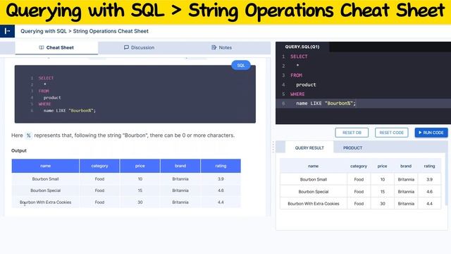 QUERYING WITH SQL | STRING OPERATIONS SQL | NxtWave | CCBP 4.0 | SQL QUERY TUTORIAL