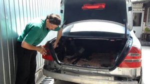 = Мercedes W211.КАК СНЯТЬ ПОСТАВИТЬ  ЗАДНИЕ ФОНАРИ®️