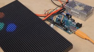 Подключаем светодиодные матрицы к Arduino Mega и Raspberry Pi. Железки Амперки