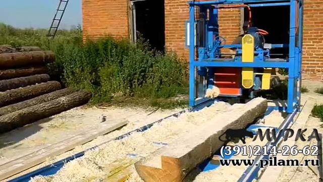 Дисковая углоповоротная пилорама Север 550 от Pilam.ru